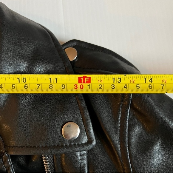 ZARA LEATHER JACKET WITH ZIPPERS | 4341/750 - Picture 6 of 7